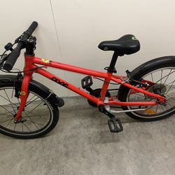 Red frog bike alloy frame gears front rear brakes