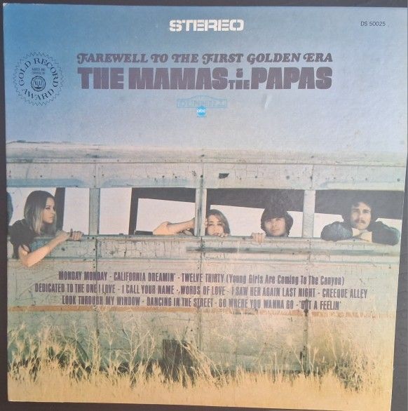 Mamas & The Papas"Farewell To The First Golden Era"1967 Dunhill 1ST Press~VG+/EX