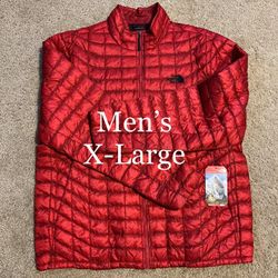 NORTH FACE / “IRONMAN”Thermoball Puffy Coat Insulated Jacket w/ Synthetic QUICK-DRY DOWN / Mens X-Large (XL) / Retails $250 +Tax / Brand New w/ Tags!!