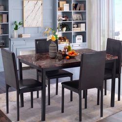 Dining table Set With 4 Chairs Brand new ,Delivery available 