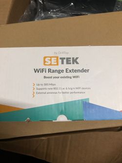 SETEK WiFi Range Extender by DrillTop