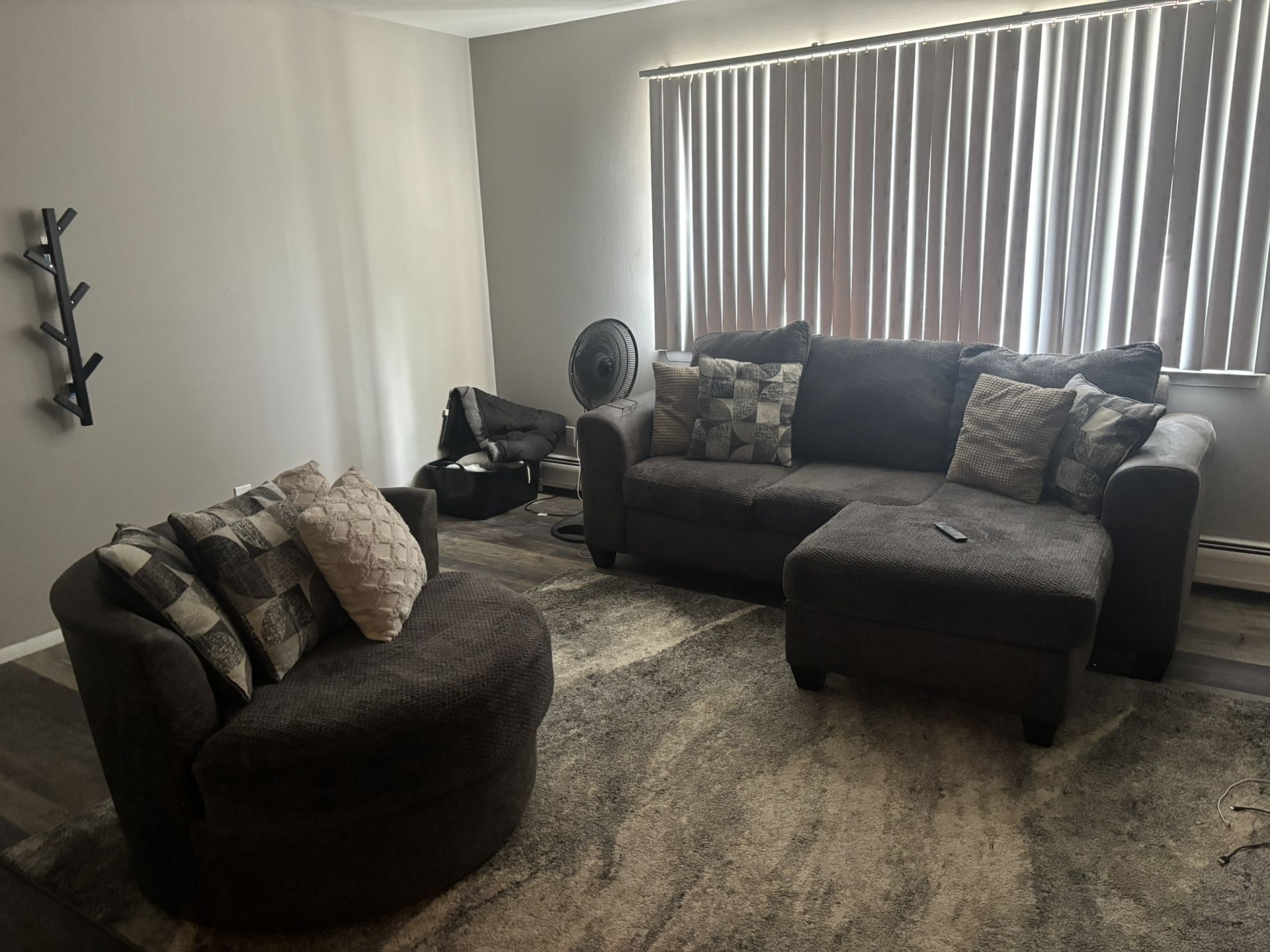 Gray Living Room Set for Sale