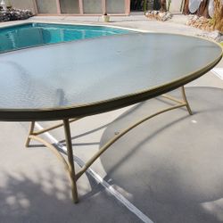 Big Patio Table Oval