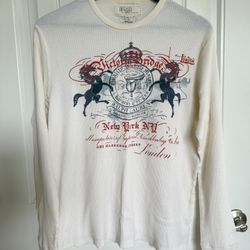 ralph lauren men's waffle-knit worn once like new condition 