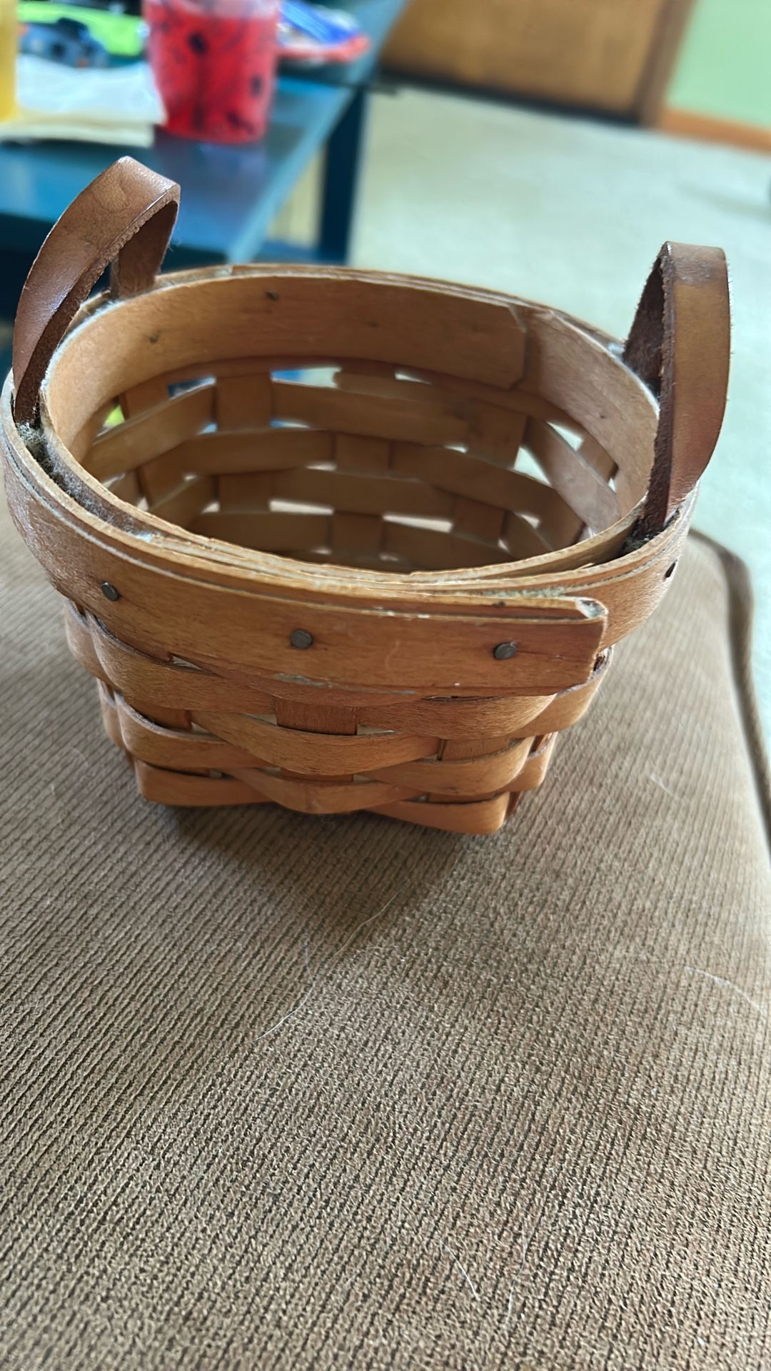 Signed And Dated 1995 Small Longaberger Basket
