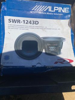 Alpine SWR-1243D