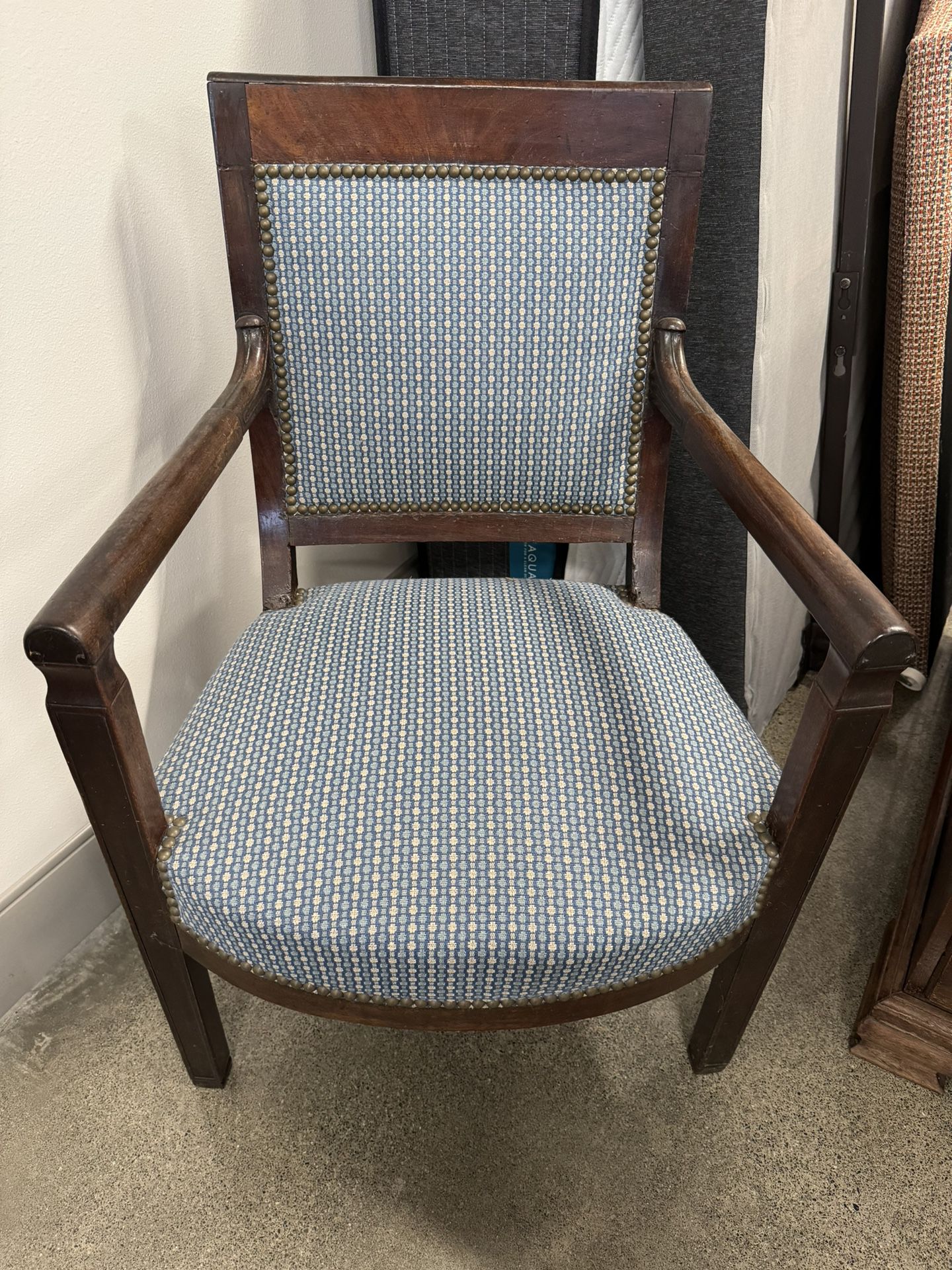 Antique Directoire Period Arm Chair Circa 1810