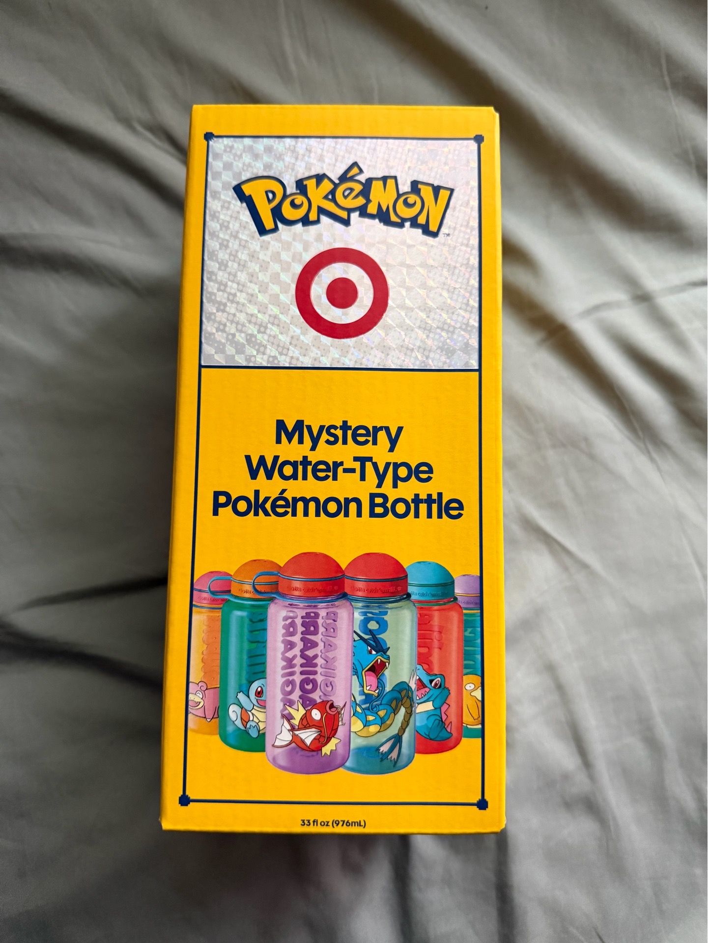 Target Mystery Water-Type Pokémon Bottle