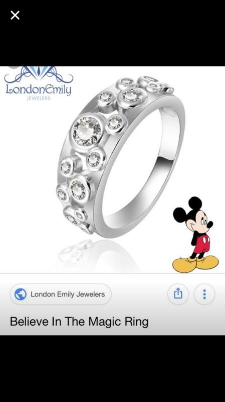 “Believe in the magic” ring