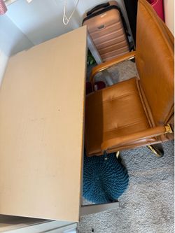 Home Office Desk with Executive Chair