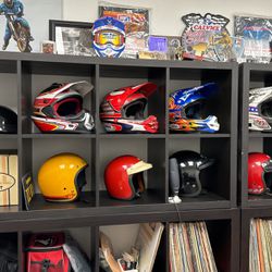 Motocross Helmets….New and Vintage 