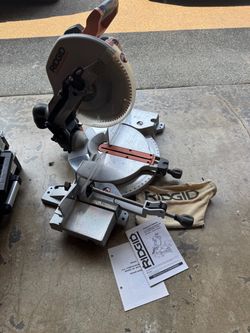 Rigid 12” Compound Miter Saw