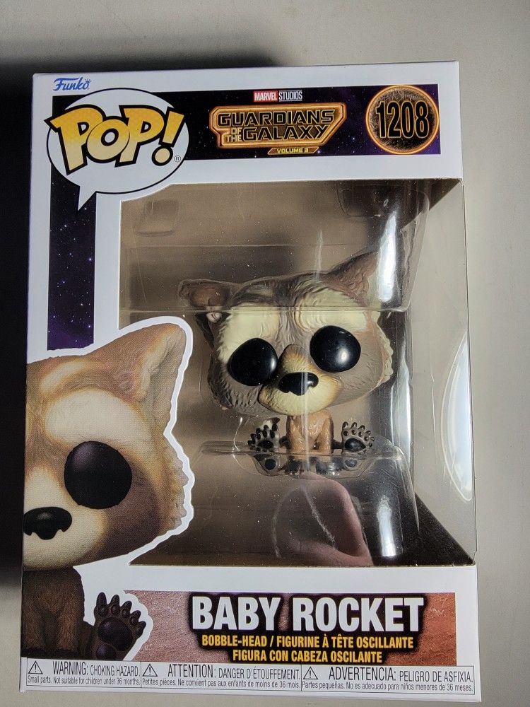 Guardians of the Galaxy Vol. 3 POP! Marvel Vinyl Figure Rocket