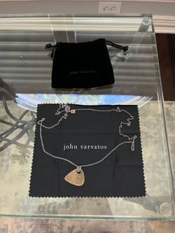John Varvatos Guitar pick necklace