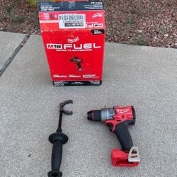 Milwaukee M18 FUEL 18V Lithium-Ion Brushless Cordless 1/2 in. Hammer Drill/Driver (Tool-Only)