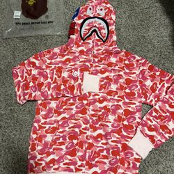 Bape Jacket Pink