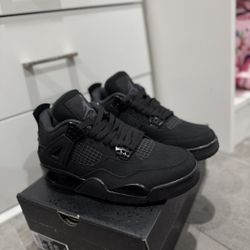Jordan Retro 4s Black Cats (2025) Men's Sizes 5M-12M