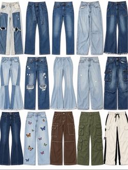 15-Piece Women’s Pants & Jeans Bundle – Size Medium / 9