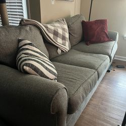 2 Couch Set With Ottoman 