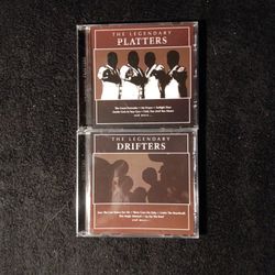 Cd's Of The Platters And The Drifters