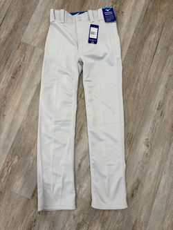 Youth XL Grey Mizuno Baseball Pants