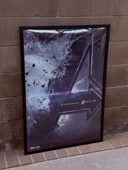 Avengers Infinity War Official Poster & Frame