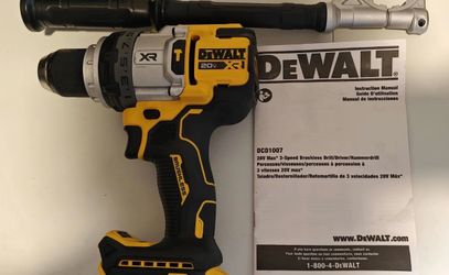 Brand New DeWALT DCD996B 20V MAX XR Brushless 1/2" Hammer Drill (Tool Only)