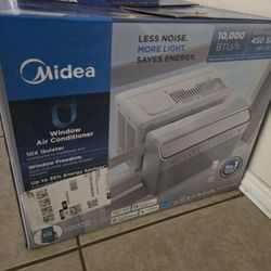 Midea MAW10V1QWT U-Shaped AC Window Air Conditioner