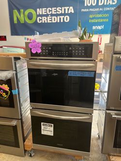 Double oven convection Frigidaire gallery w 27