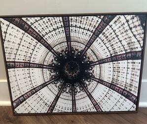 Framed Architecture Dome Canvas Wall Art