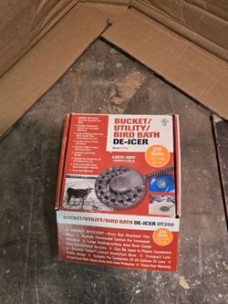 Bucket/Utility/Bird Bath De-Icer DT250
