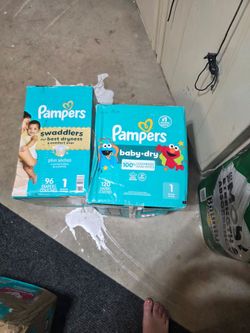 Size 1 diapers