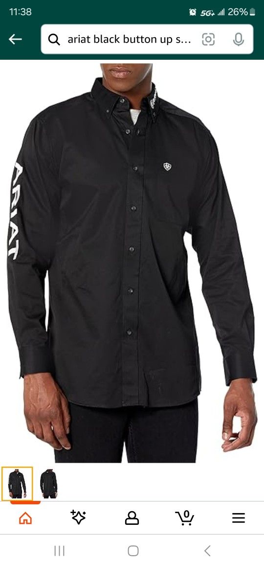 ARIAT Button Up Shirt