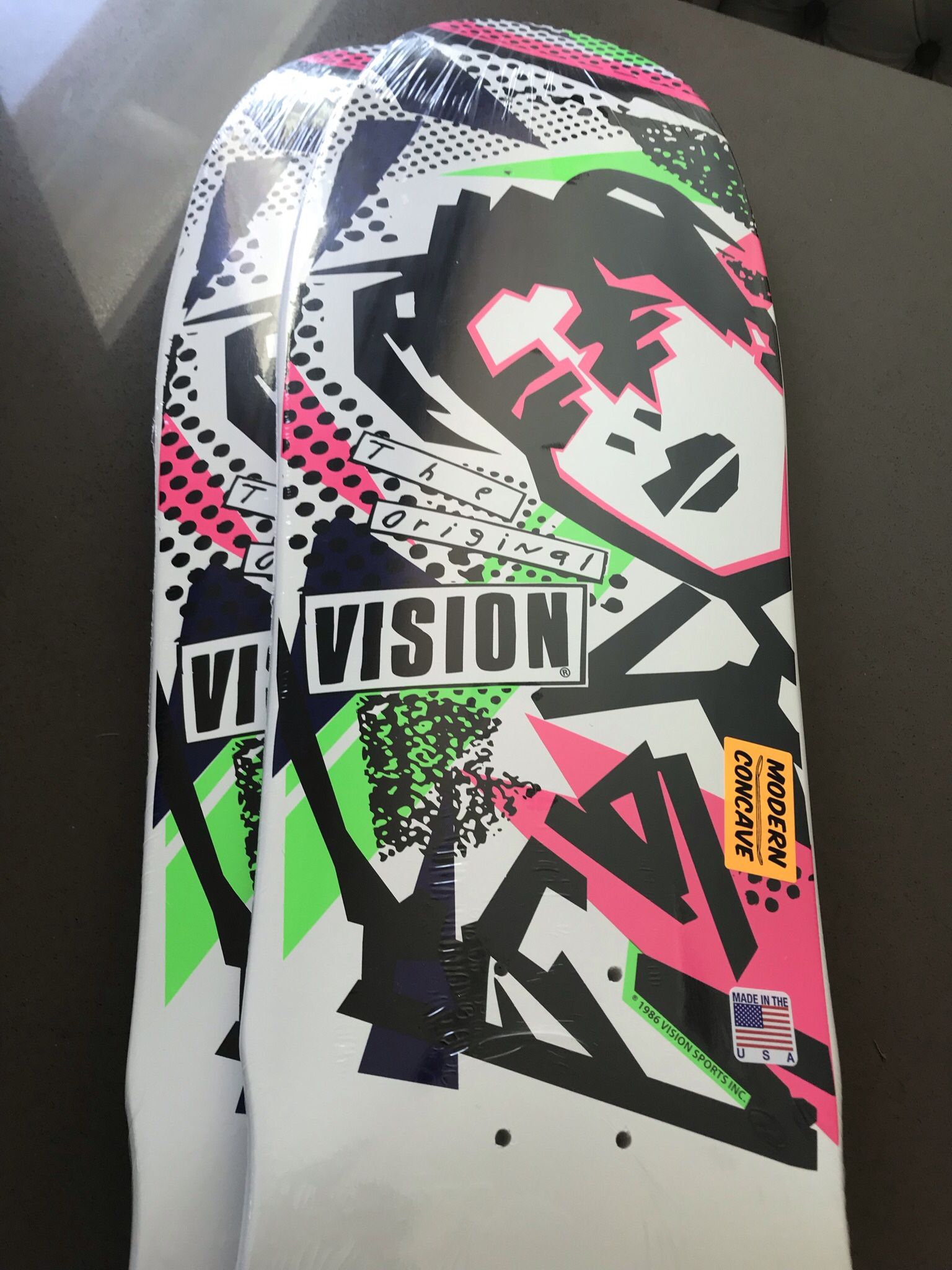 Vision mark Gonzales Re-issue Skateboard Deck