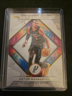 Victor Wembanyama Topps Inception Basketball Card