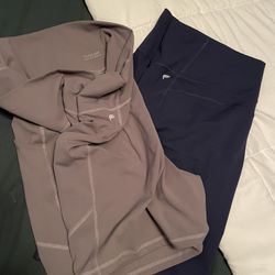 PureLuxe By Fabletics Navy And Grey 3x