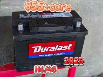 Car Battery Group Size 48/H6