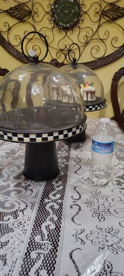 Pasteleras. Altas con base metal set2