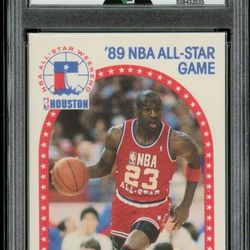 Really Nice Michael Jordan '89 NBA All- Star Gem Mint 10