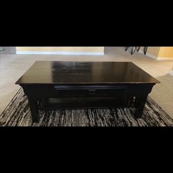 Black Coffee Table