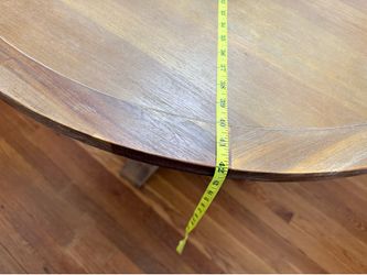 Wood dinning table