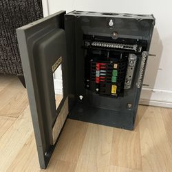 Zinsco Breaker Panel W/ Working Breakers