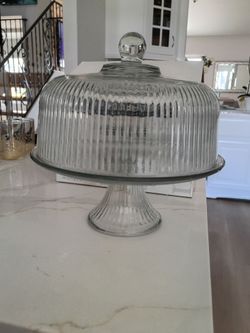 Cake Plate 2 pc. Covered