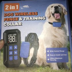 2in 1 electric dog collar