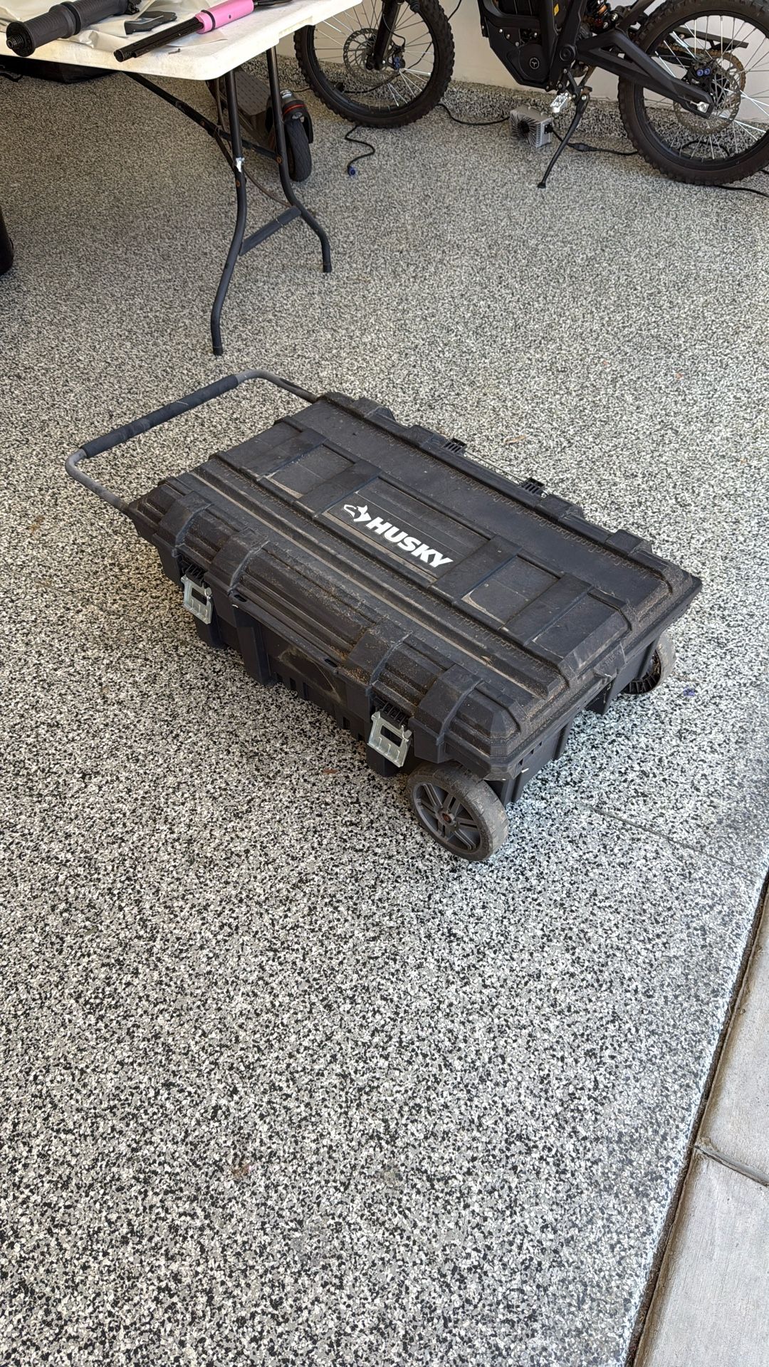 Husky Rolling Tool Box Storage