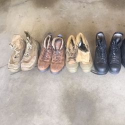 Work boots and tactical boots
