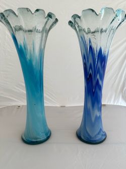 Vintage Murano-Style Vases