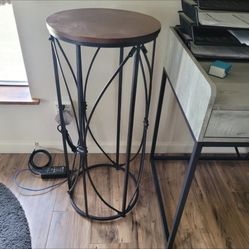 Wooden stool 