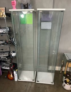 TWO DISPLAY CASES