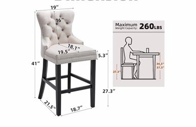 4 counter height barstools